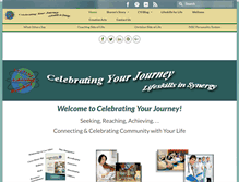 Tablet Screenshot of celebratingyourjourney.com